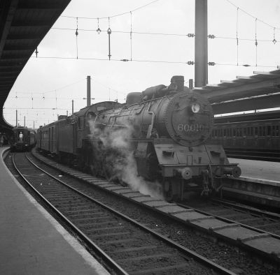 17 juin 1950 : Type 60 N° 60.010 à Bruxelles-Midi